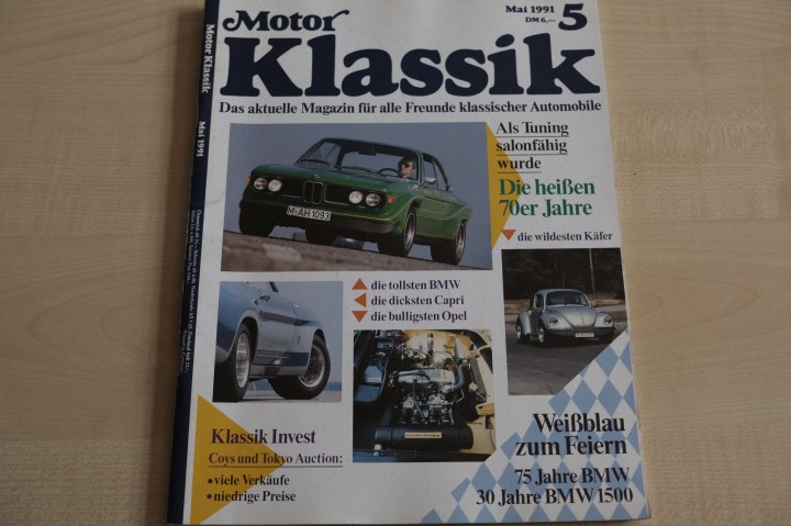 Motor Klassik 05/1991